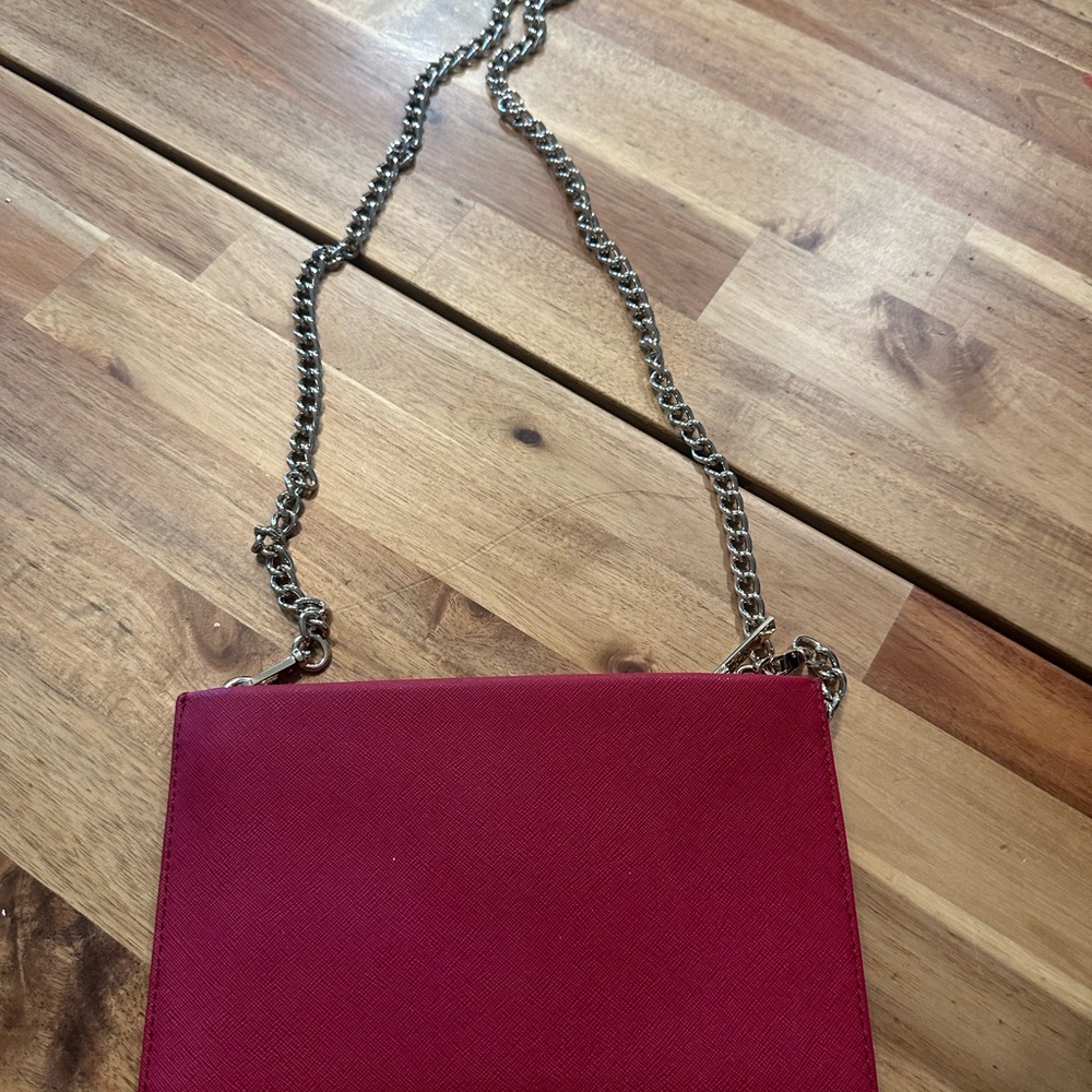 Kate Spade Shoulder| Crossbody Bag with Gold Chain - Picture 6 of 9